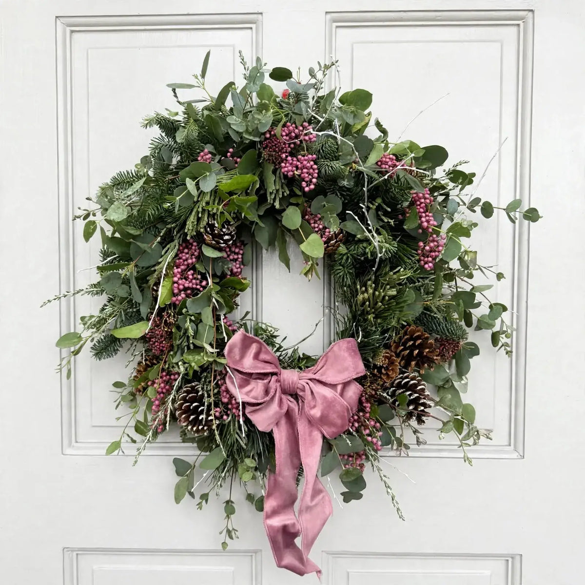 The Blush Velvet Luxury Door Wreath