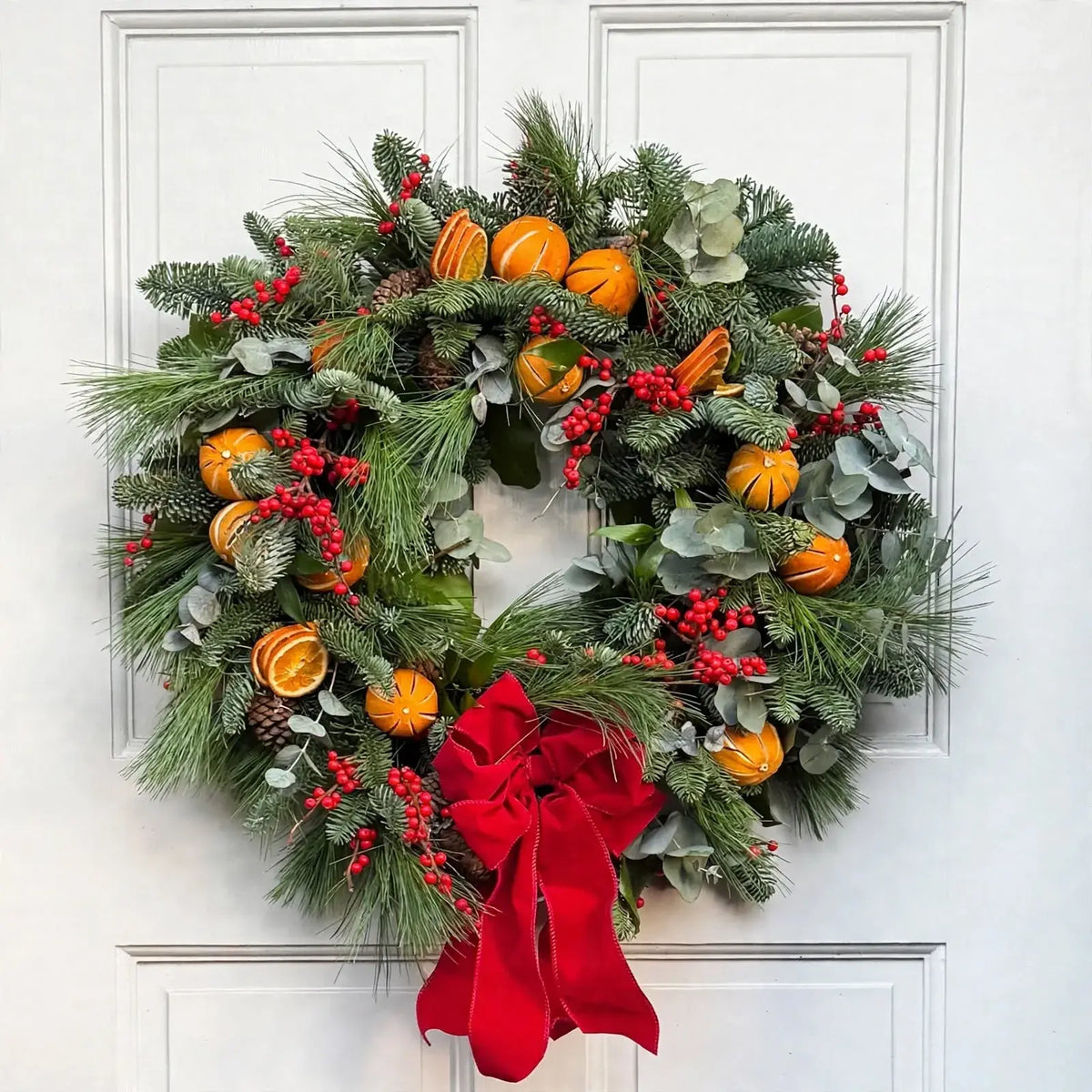 The Christmas Clementine Luxury Door Wreath